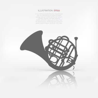 müzik üflemeli çalgılar simgesi