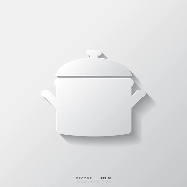 Icono de cocina — Vector de stock