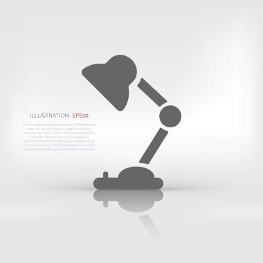 Masa lambası simgesi