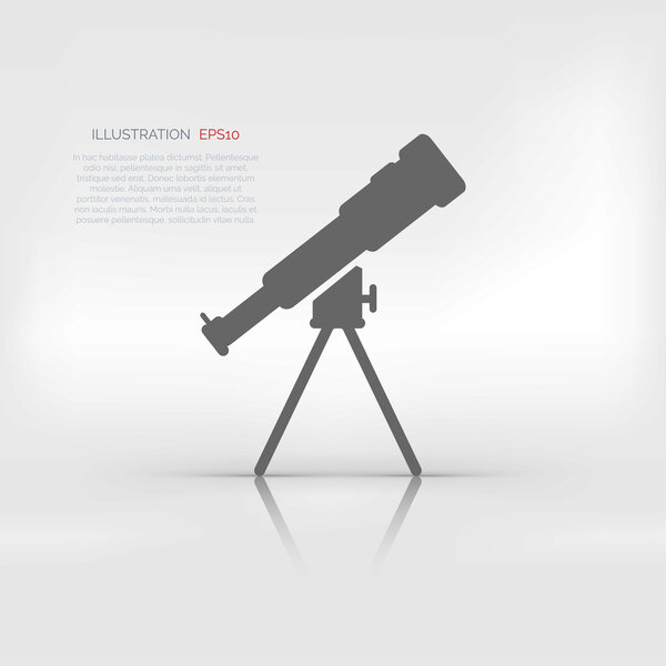 Значок телескопа
