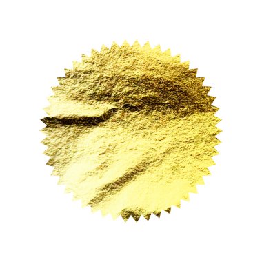 Altın yıldız, güneş patlaması sembolü. Parlak altın folyo. Klasik güneş ışığı sembolü. Alışveriş etiketleri, satış etiketleri, kalite notları. Modern sanat. Düğün, tebrik kartı dekorasyonu. Vektör illüstrasyonu.