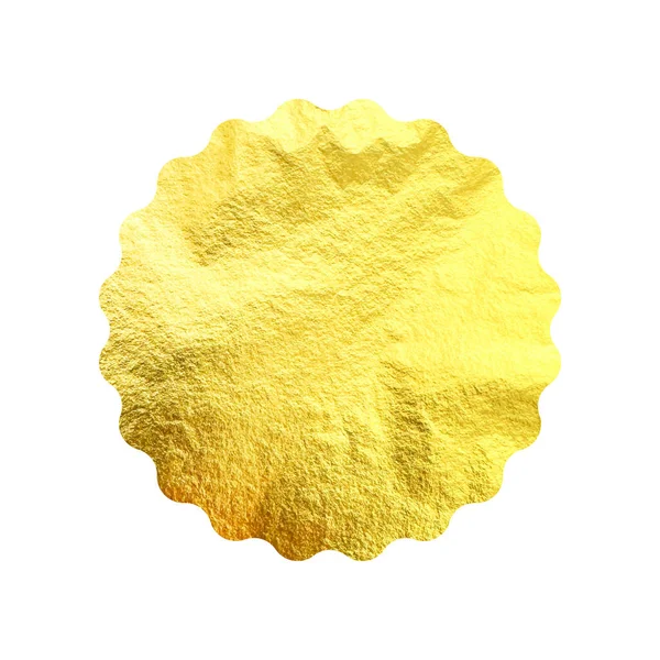 Altın yıldız, güneş patlaması sembolü. Parlak altın folyo. Klasik güneş ışığı sembolü. Alışveriş etiketleri, satış etiketleri, kalite notları. Modern sanat. Düğün, tebrik kartı dekorasyonu. Vektör illüstrasyonu.