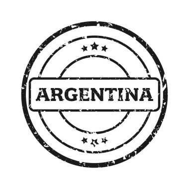 Posta pulu, etiket ya da rozet. Grunge damgası ve mesajla damgalanmış. Kahverengi vintage daire kartpostallı filigran. Kullanılmış zarf tasarımı. Vektör illüstrasyonu.