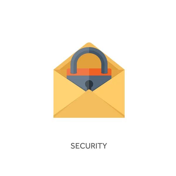 Vector illustration. Envelope icon. Letter, email. Message and communication. — Stok Vektör