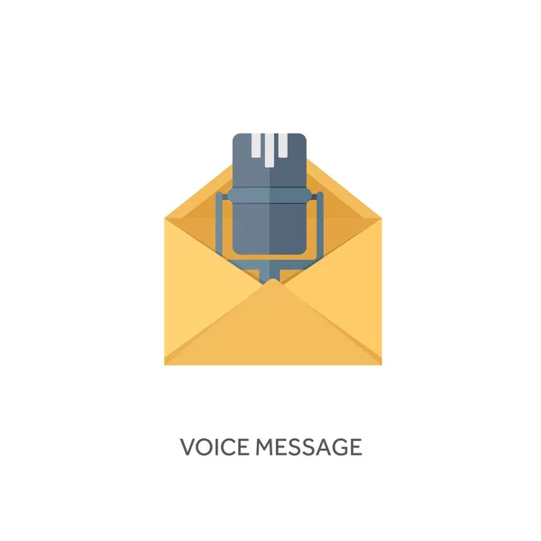 Vector illustration. Envelope icon. Letter, email. Message and communication. — Stok Vektör