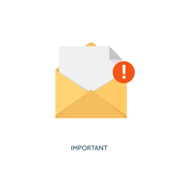 Vector illustration. Envelope icon. Letter, email. Message and communication. — Stockvector