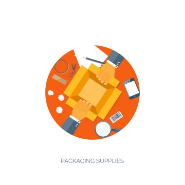 Flat vector illustration backgrounds set. International delivery and worldwide postage. Emailing ,online shopping. Envelope ,package.