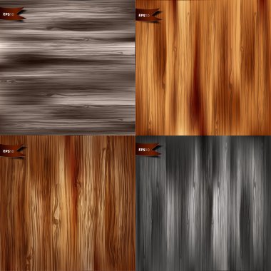 Wood texture. Vector illustration. Wooden background. Table.