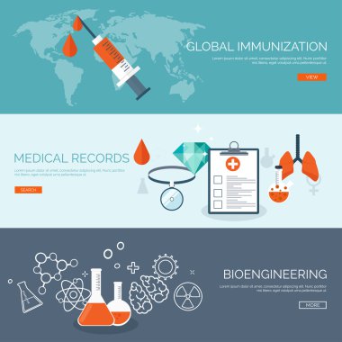 Vector illustration. Flat medical background. Health care ,first aid, research ,cardiology. Medicine ,study. Chemical engineering ,pharmacy.