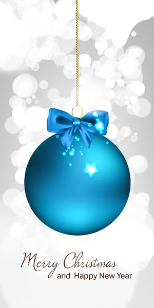 Vector illustration. Christmas card. New year. Winter holidays. Celebration. Xmas. — Stock Vector