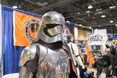 Yıldız savaşları kuvvet uyanır Kaptan Phasma kostüm