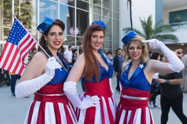 Participans Amerikan rüyası kostüm