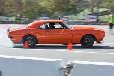 Chevrolet Camaro Ss autocross içinde
