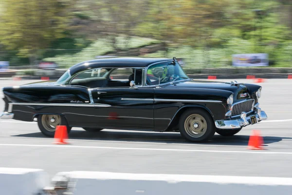 Chevrolet Bel Air w mieście autocross — Zdjęcie stockowe