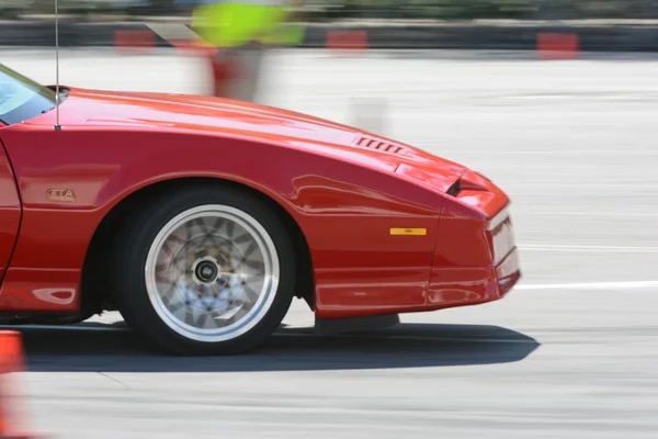 Pontiac Trans Am GTA cabriolet in Autocross — Stockfoto