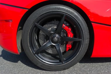 Ferrari Laferrari tekerlek ayrıntıları