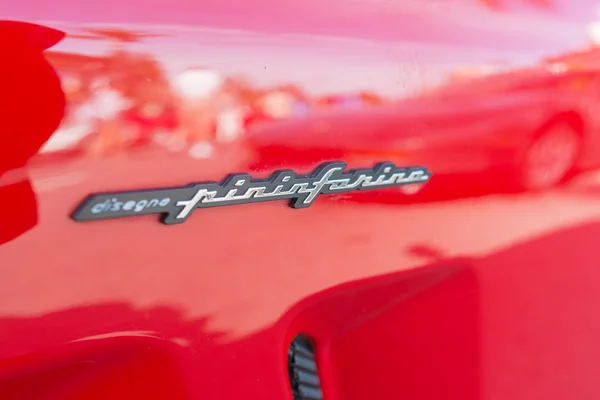 Ferrari Pininfarina logó kijelző — Stock Fotó