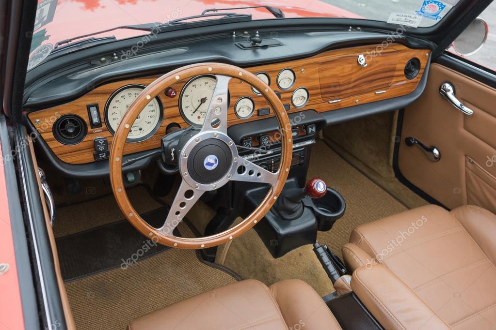 Triumph Tr6 Convertible Interior Stock Editorial Photo