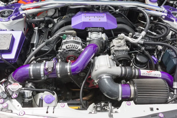 Scion Fr-S Coupe silnik — Zdjęcie stockowe