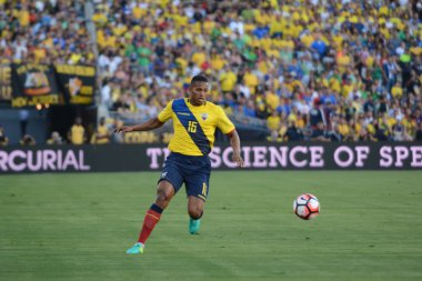 Ecuatorian futbol Antonio Valencia Copa America Centenari sırasında