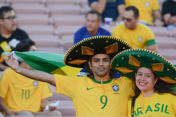 Futbolistas brasileños durante Copa América Centenario — Foto de Stock