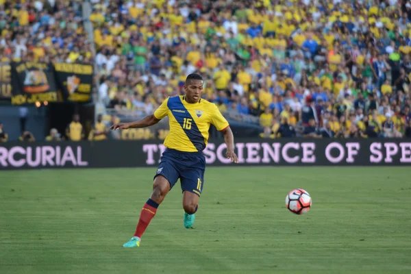 Ecuatorianischen Fußball antonio valencia während der copa america centenari — Stockfoto