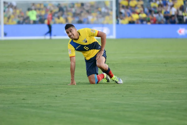 Joueur de football équatorien debout pendant Copa America Centenario — Photo