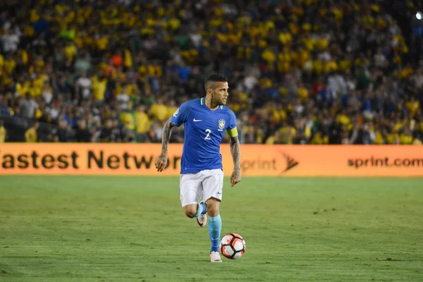 Brasilianischer Fußball dani alves während der Copa America Centenario — Stockfoto