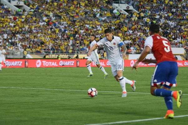 James Rodriguez durante il Centenario della Copa America — Foto Stock