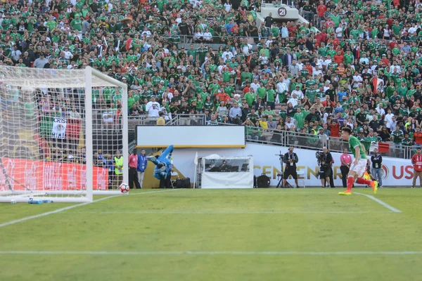 Objetivo de la selección de fútbol de México, Chicharito 14 — Foto de Stock