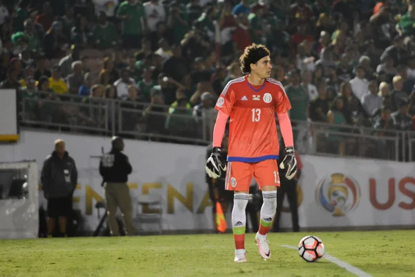 Kapus Guilhermo Ochoa során Centenario Copa America — Stock Fotó