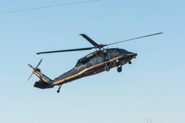 ABD Gümrük ve Sınır Protetion Sikorsky Uh-60a Black Hawk hel