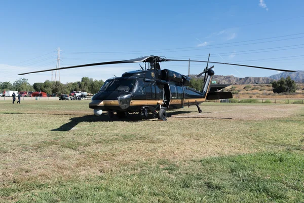 Американский беспилотник UH-60A Black Hawk — стоковое фото