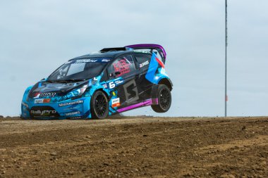 Geoff sykes ralli sürücüsü atlar