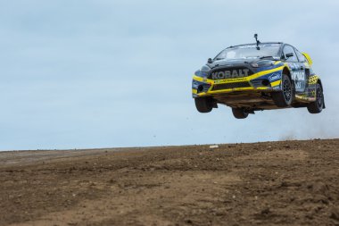 Patrik sandell ralli sürücüsü atlar