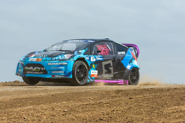 Geoff Sykes piloto de rally — Foto de Stock