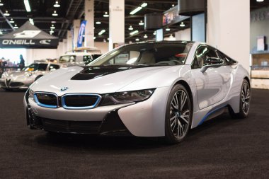 BMW i8 orange county uluslararası Auto show