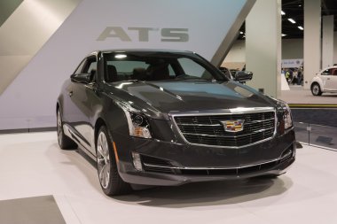 2015 Cadillac ATS at the Orange County International Auto Show clipart