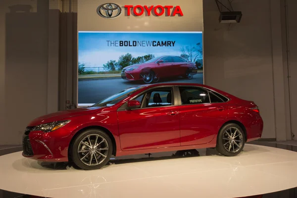 2015 Toyota Camry 2015 no Orange County International Auto S — Fotografia de Stock