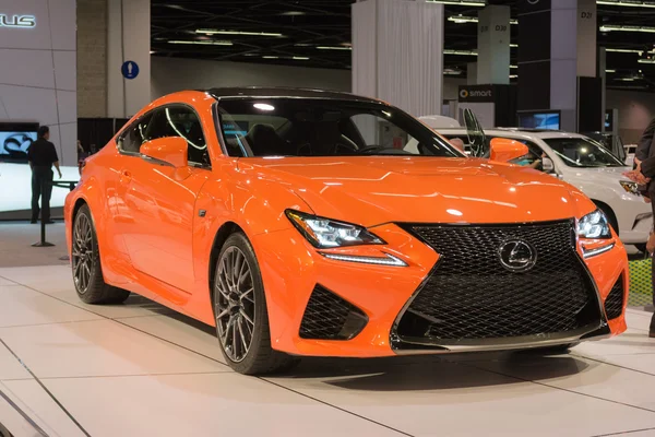 2015 Lexus RCF al Salone Internazionale dell'Auto di Orange County — Foto Stock