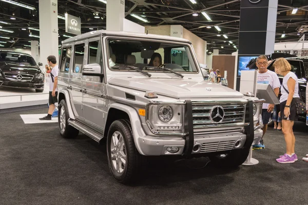 2015 mercedes-benz classe g all'au internazionale della contea arancio — Stock fotografie