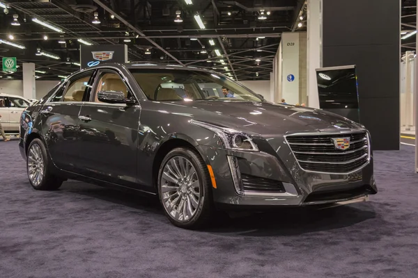 2015 Cadillac CTS al Salone Internazionale dell'Auto di Orange County — Foto Stock