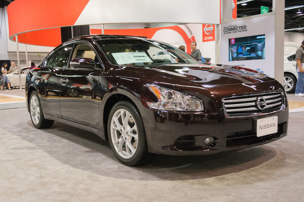 2015 Nissan Maxima at the Orange County International Auto Show