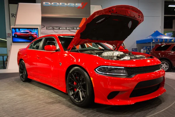 2015 Dodge 2015 Dodge Challenger SRT at the Orange County Intern — Stock Photo, Image