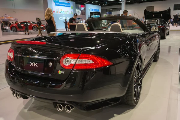 Orange county uluslararası au, 2015 jaguar xk son elli — Stok fotoğraf