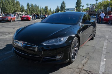 Tesla Model S Supercar Pazar elektrikli araçlar