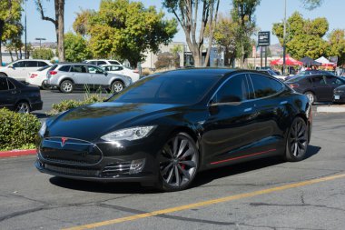 Tesla Model S Supercar Pazar elektrikli araçlar