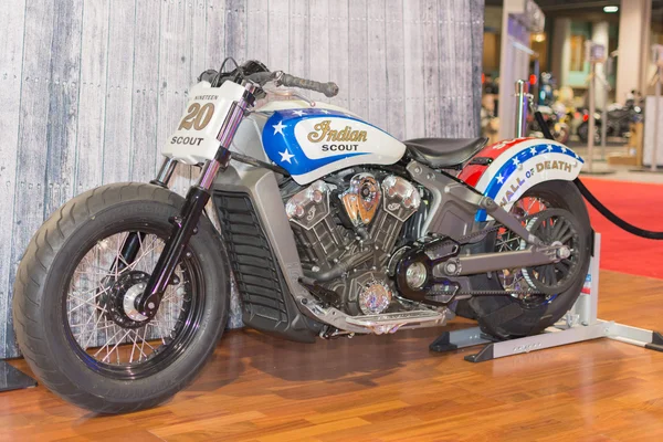Motocicleta india Muralla de Death Scout —  Fotos de Stock