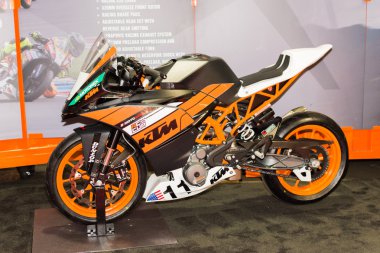 KTM RC 390 motorcycle clipart