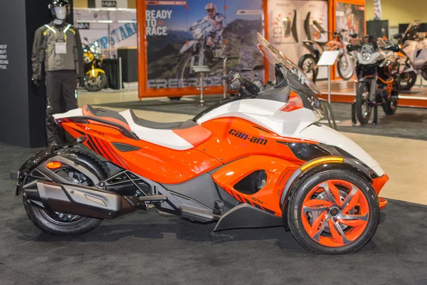 Can-Am Spyder ST 2015 moto — Foto Stock